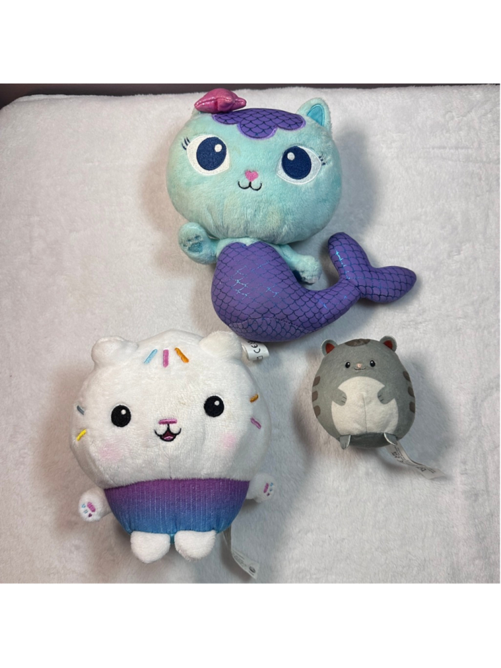 Gabby’s Dollhouse Plush Bundle Mermaid Cat DreamWorks Stuffed Animals